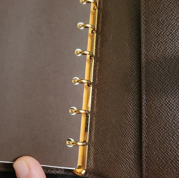 Authentic Louis Vuitton Damier Ebene agenda. - Picture 6 of 11